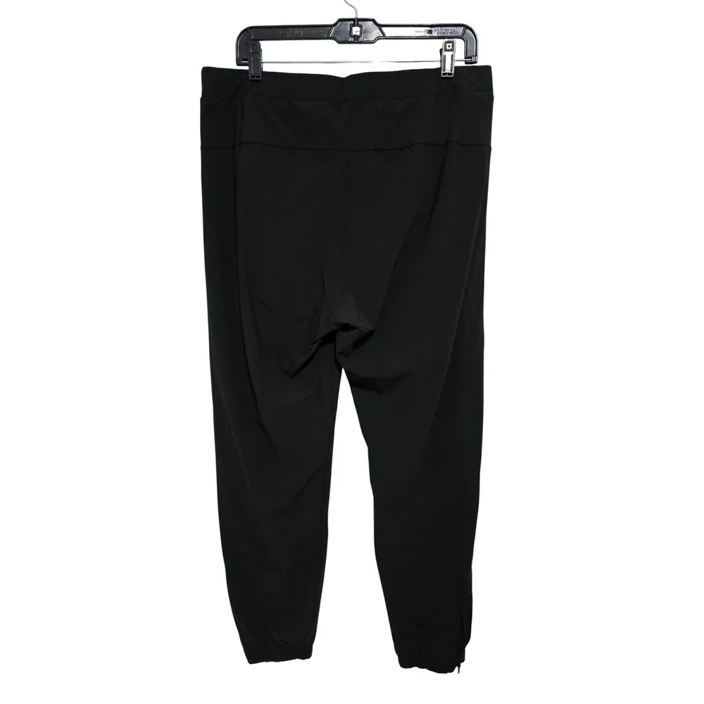 Lemieux‎ 66 Mens Pittsburgh Penguins Track Pants Black Zipper Cuffs XL